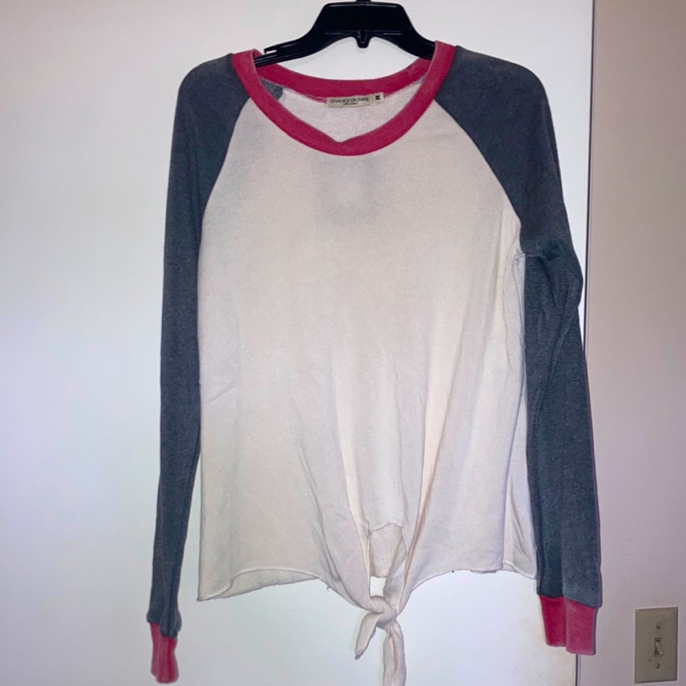 NWT chance or fate LS shirt size M